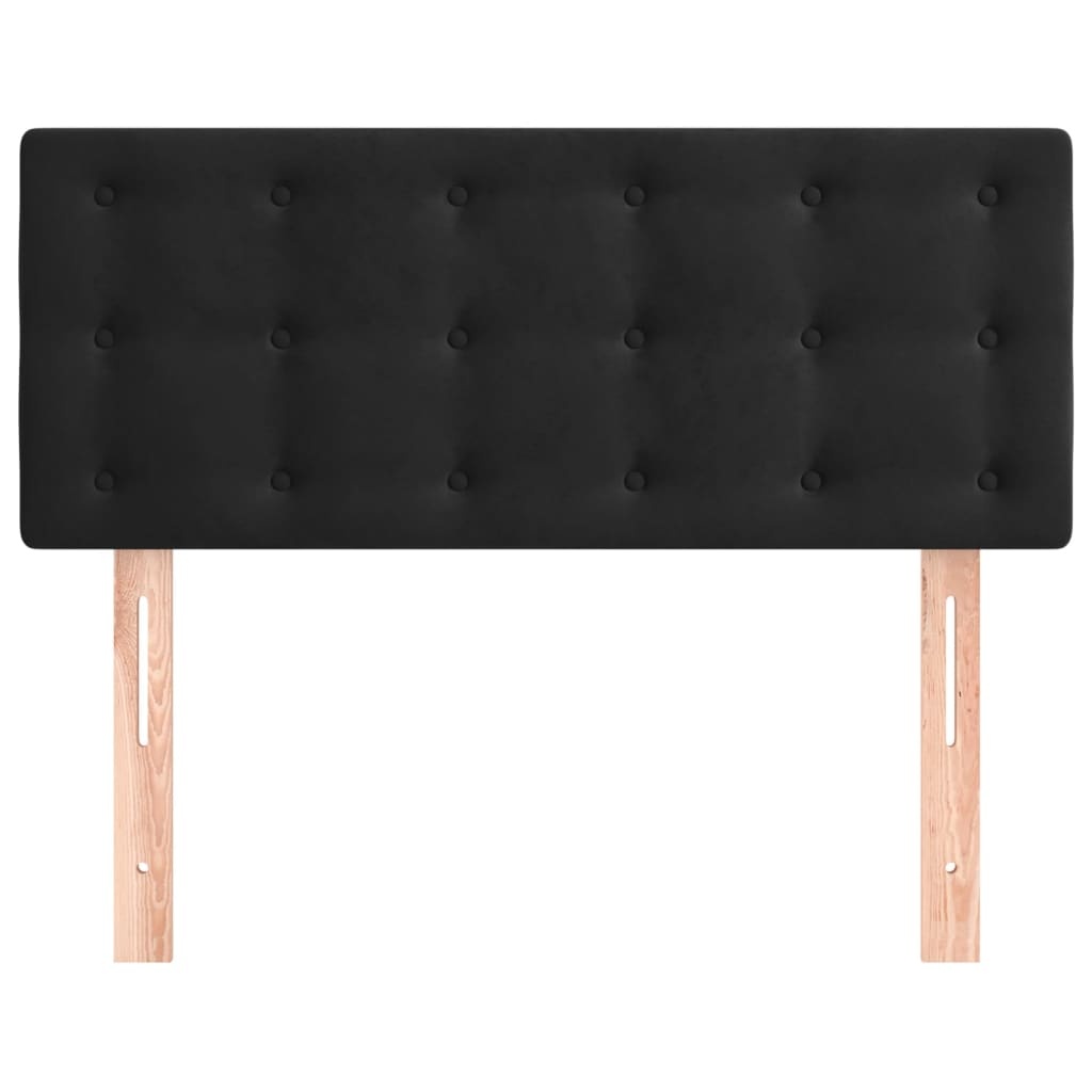 VidaXL Hoofdbord 90x5x78/88 cm Fluweel Zwart - 69% Korting!