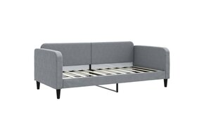 vidaXL Slaapbank Lichtgrijs Stof 90x190 cm - 62% Korting!