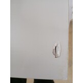 2 zwevende wandschappen - 60cm wit MDF met 72% korting