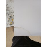 2 zwevende wandschappen - 60cm wit MDF met 72% korting