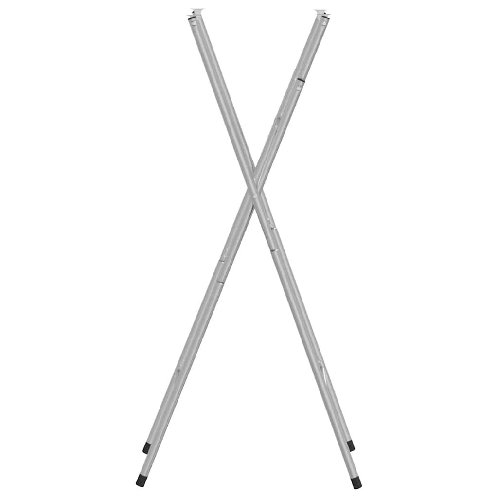 Opvouwbare Bartafelpoten Staal (45x53x108 cm) - 67% Korting!