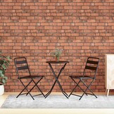 vidaXL 3D Wandpanelen Baksteen Terracotta (10 st.) - 61% Korting