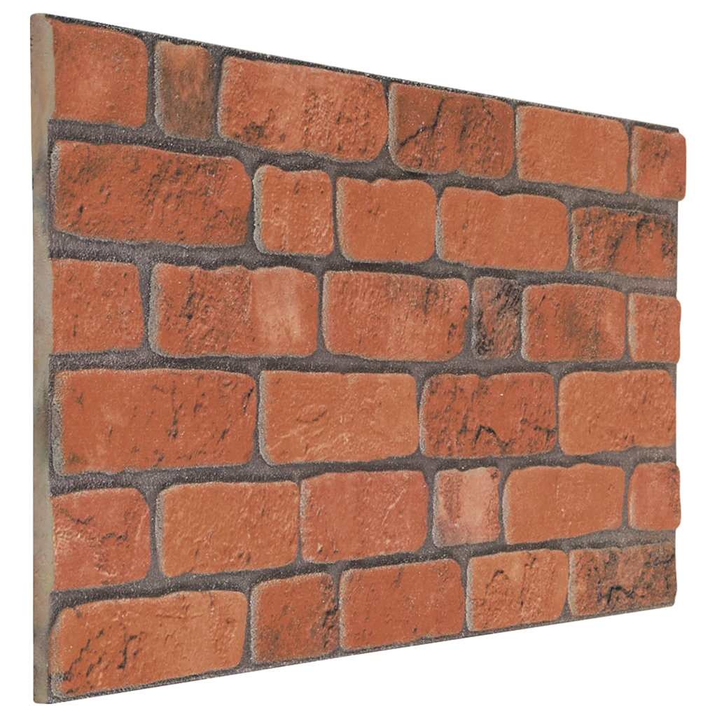 vidaXL 3D Wandpanelen Baksteen Terracotta (10 st.) - 61% Korting