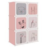 vidaXL Kinderopbergmeubel Roze - 45% Korting!