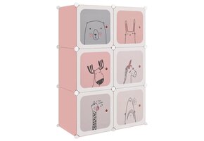 vidaXL Kinderopbergmeubel Roze - 45% Korting!