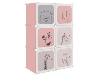 vidaXL Kinderopbergmeubel Roze - 45% Korting!