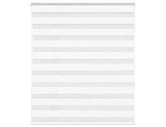 vidaXL Zebra Rolgordijn Wit - 39% Korting