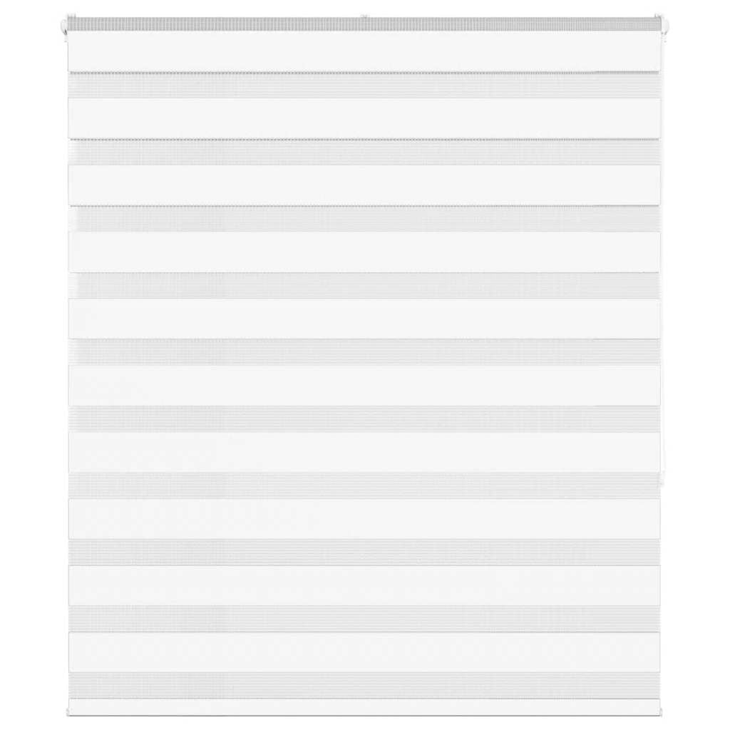 vidaXL Zebra Rolgordijn Wit - 125x150 cm - 62% Korting