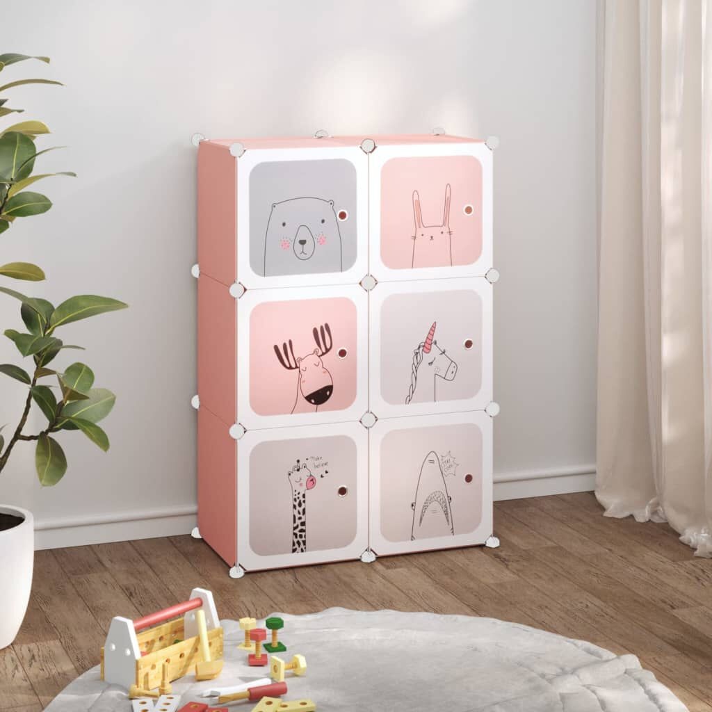 vidaXL Kinderopbergmeubel Roze - 45% Korting!