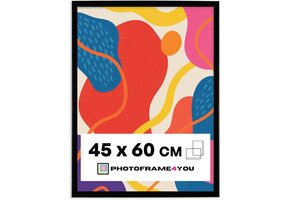 Zwarte Fotolijst 45x60cm - 70% Korting