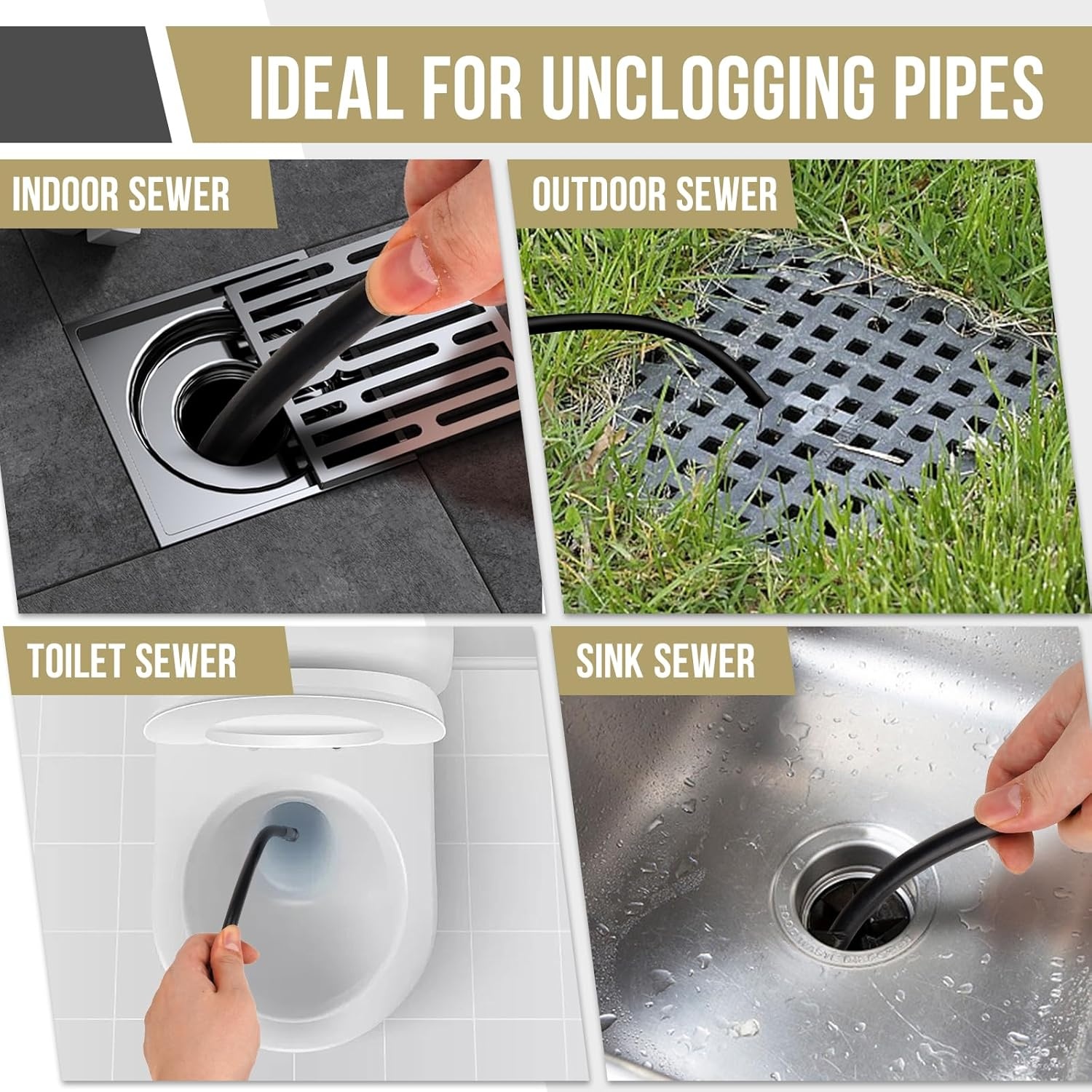 Afvoerreinigingsslang 30m (36% korting) - Karcher K1-K7