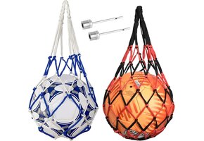 Draagbaar Balnet Set (2x) - Voetbal & Tennis - 45% Korting
