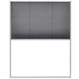 Plissé Raamhor Aluminium 80x100 cm - 33% Korting