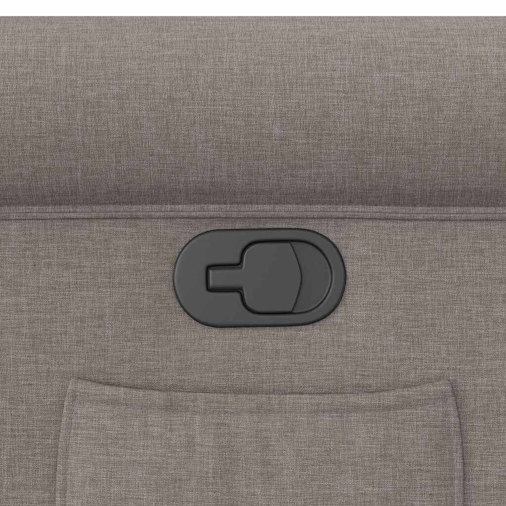 vidaXL Fauteuil Taupe Verstelbaar - 52% Korting!