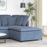 Modulaire Voetenbank Blauw (78% Korting)