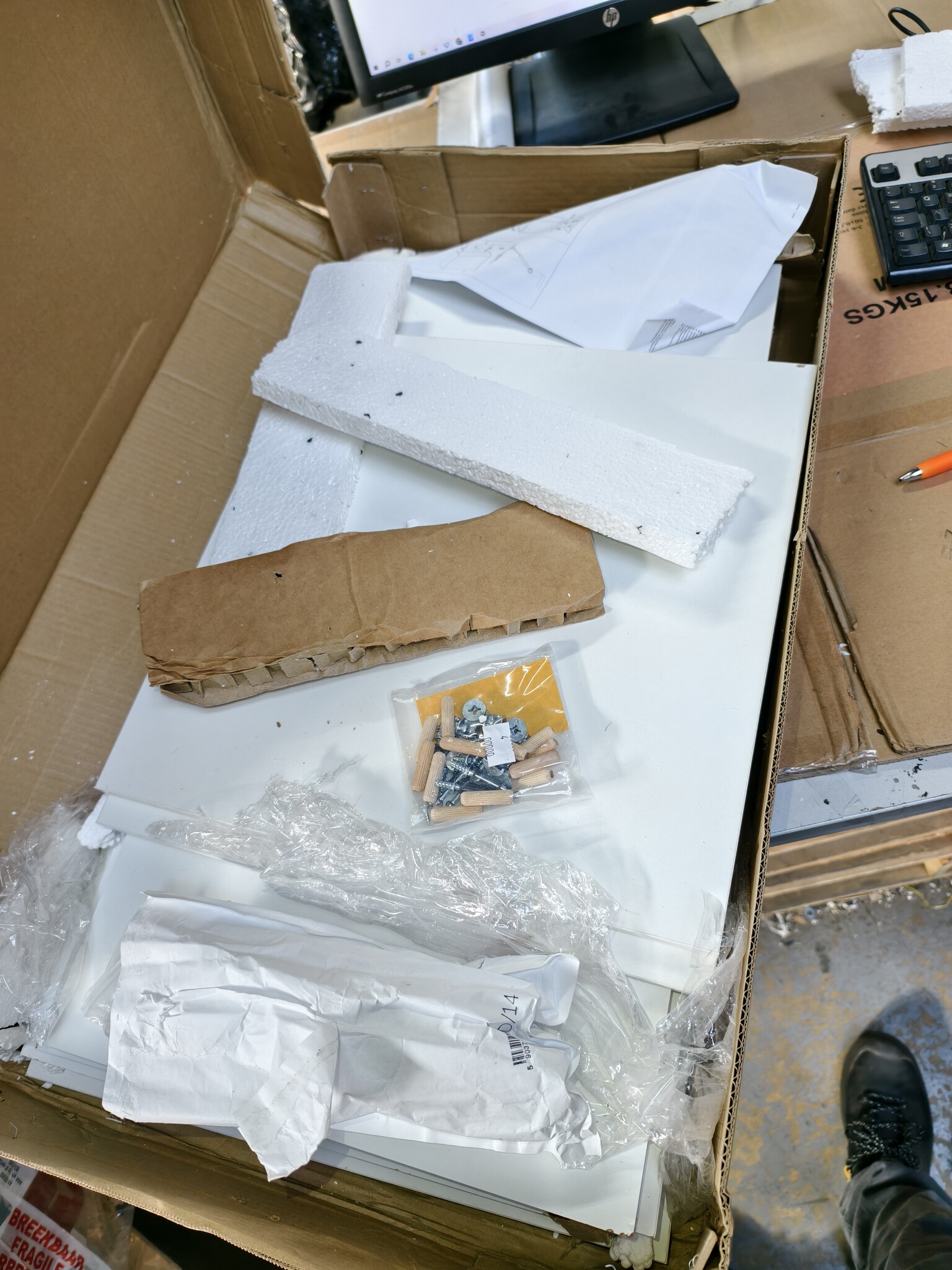 Speelgoedkist Wit Hout met Gasveer - 74% Korting!