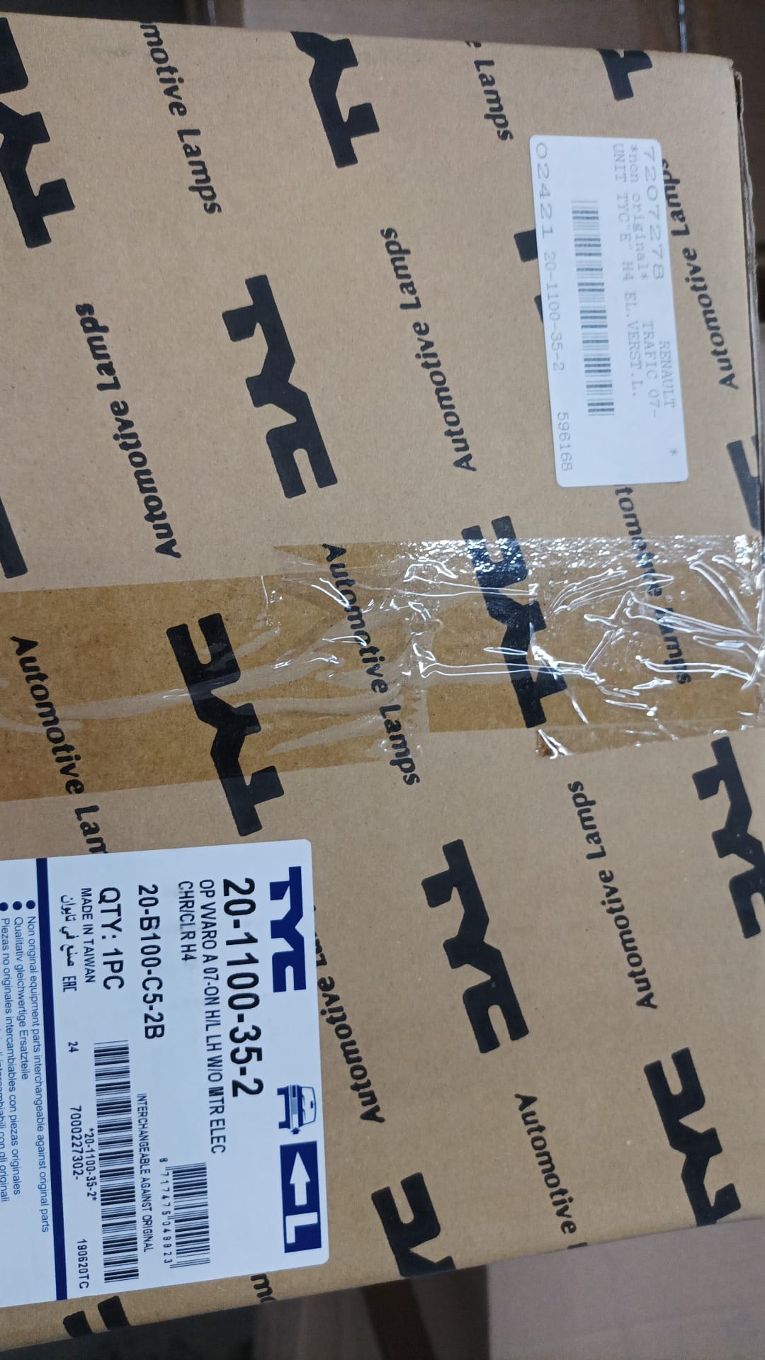 Koplamp Links Nissan Primastar X83 - 64% Korting