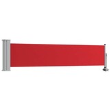 vidaXL Uittrekbaar Tuinscherm 60x300 cm Rood - 60% Korting!