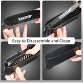 East Top Chromatische Harmonica ET12-BK Zwart | -48% Korting