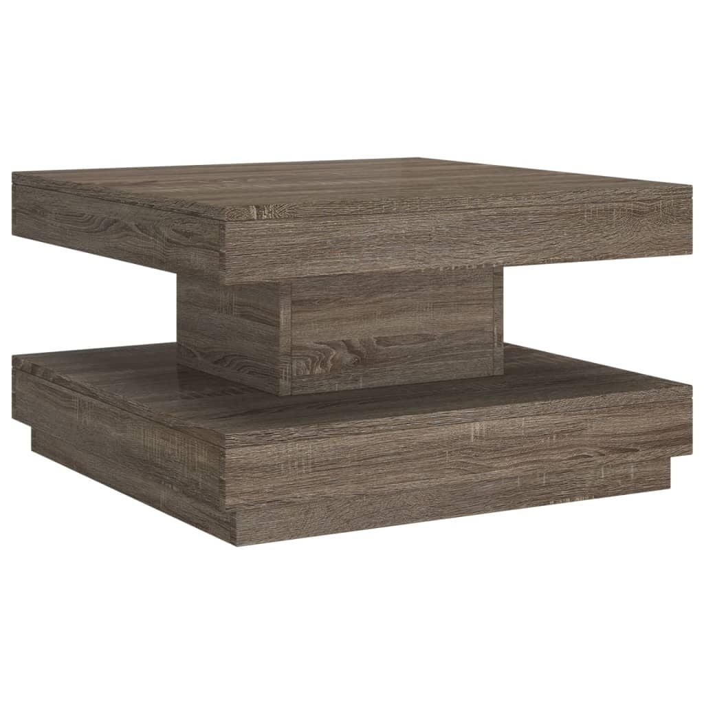 vidaXL Salontafel 60x60x35 cm MDF Grijs - 79% Korting!