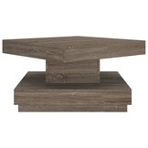 vidaXL Salontafel 60x60x35 cm MDF Grijs - 79% Korting!