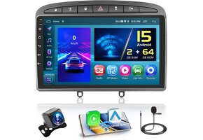 Autoradio Android 13 voor Peugeot 308/408 (2007-2015) - 41% Korting!
