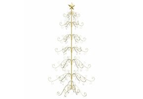 Gouden Metalen Kerstboom 180 cm - 34% Korting!