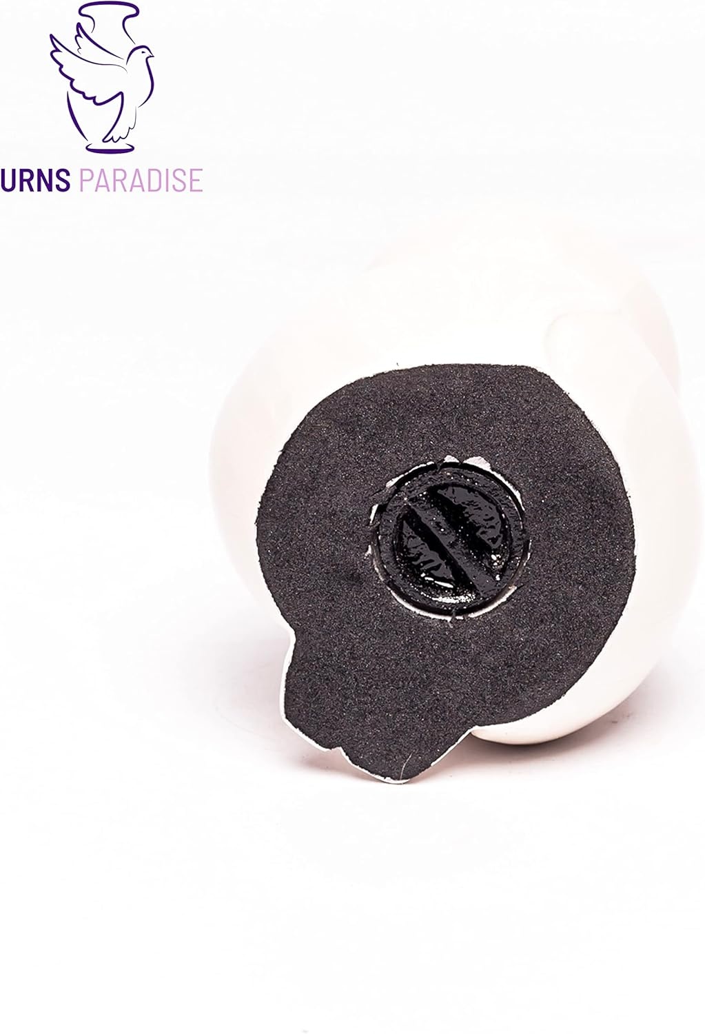 Handgemaakte Aluminium Kattenurn met Parelketting (21cm, 36% Korting!)