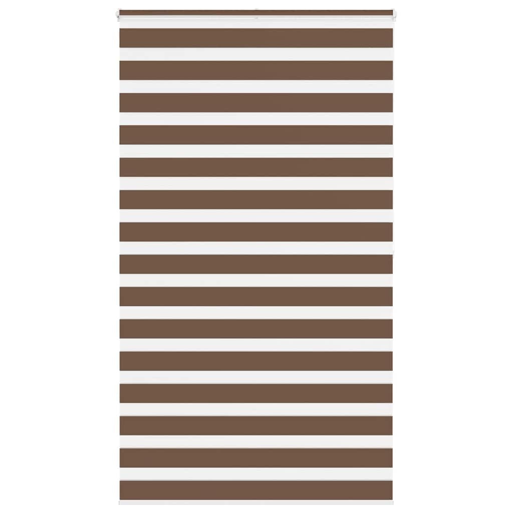vidaXL Zebra Rolgordijn Bruin - 58% Korting!