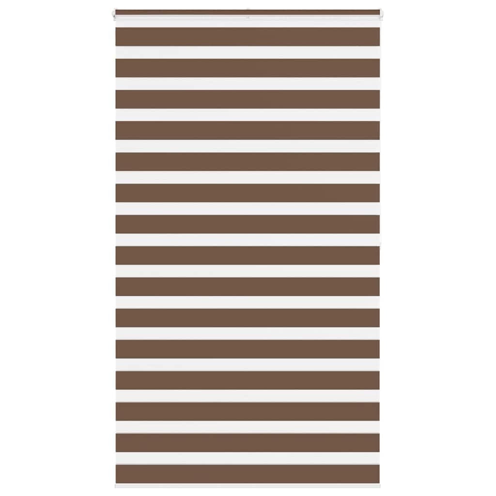 vidaXL Zebra Rolgordijn Bruin - 58% Korting!