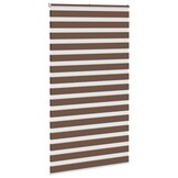 vidaXL Zebra Rolgordijn Bruin - 58% Korting!