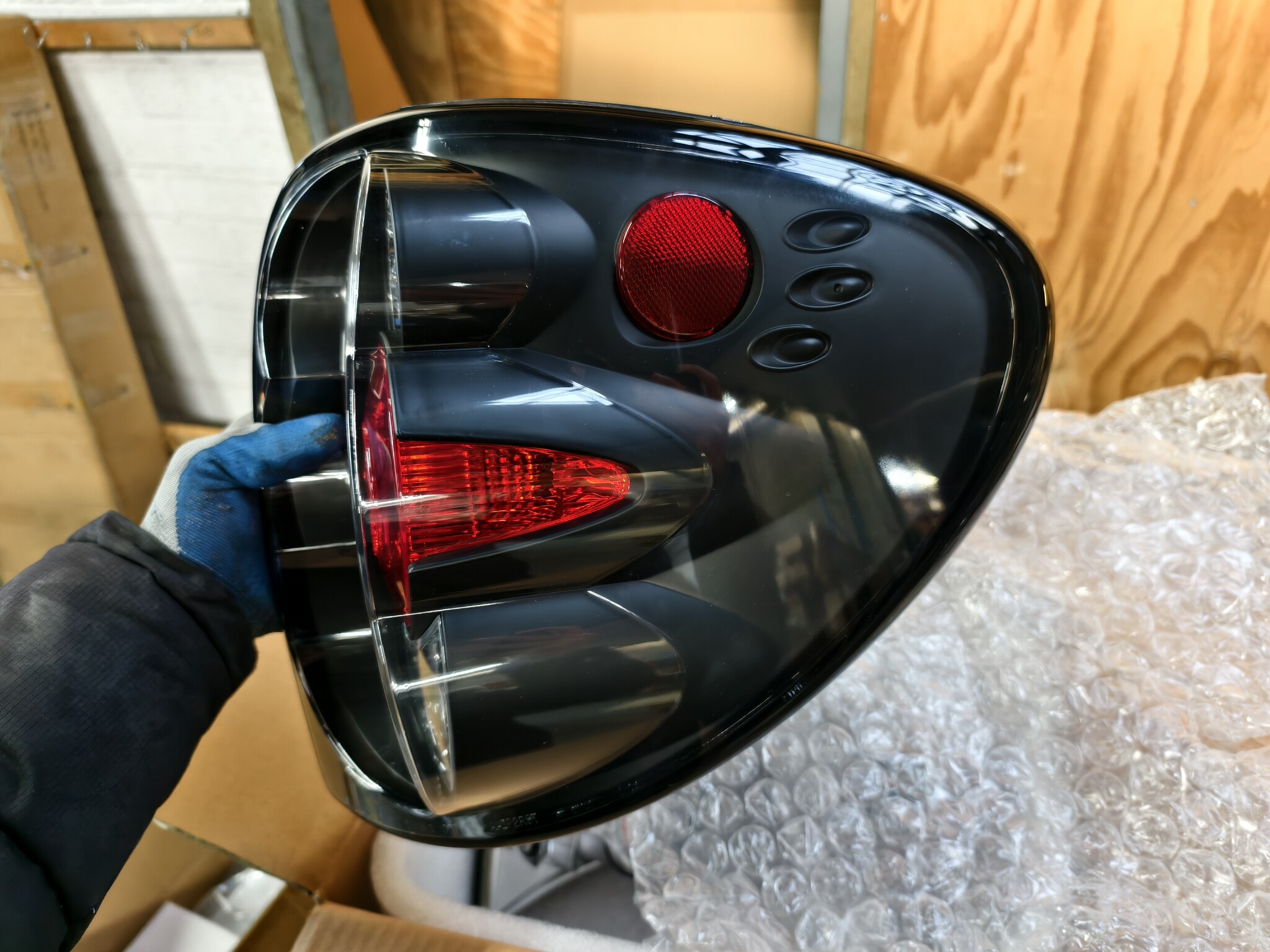 Tuning Achterlichten Zwart Chrysler Voyager (2001-2004) - 75% Korting!