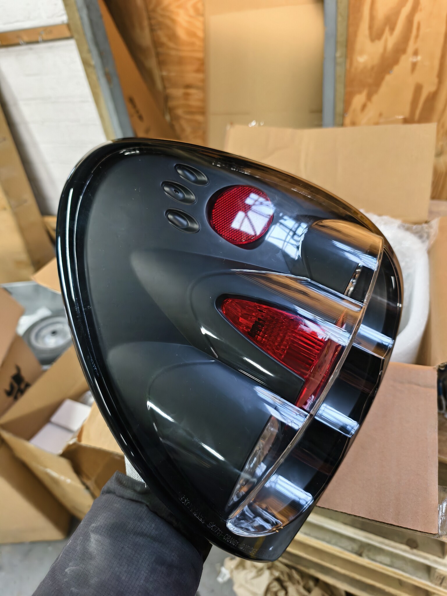 Tuning Achterlichten Zwart Chrysler Voyager (2001-2004) - 75% Korting!