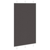vidaXL Plissé Gordijn Zwart 120x200cm - 53% Korting