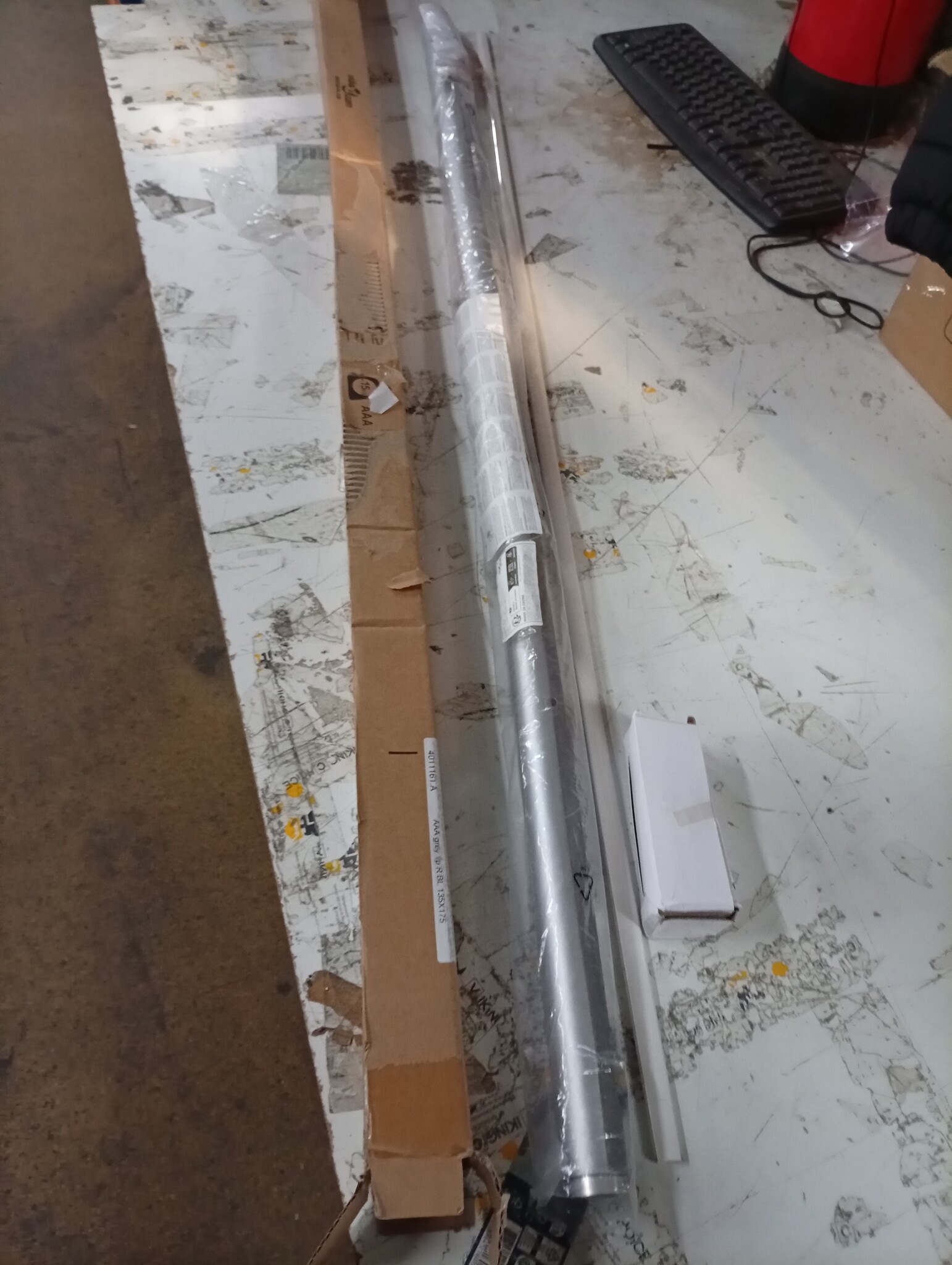 Verduisterend Rolgordijn Grijs 135x175cm - 67% Korting!