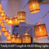 Retroslinger 10 LED - 2M - Warm Wit - 52% Korting!