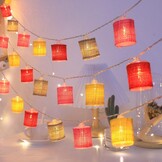 Retroslinger 10 LED - 2M - Warm Wit - 52% Korting!