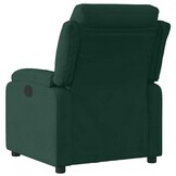 VidaXL Verstelbare Fauteuil, Fluweel Donkergroen - 61% Korting!