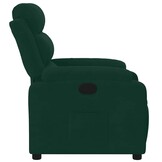 VidaXL Verstelbare Fauteuil, Fluweel Donkergroen - 61% Korting!