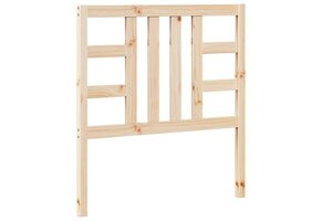 vidaXL Hoofdbord Grenenhout (96x4x100 cm) - 61% Korting!