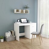 VidaXL Wit Bureau 100x50x76 cm - 48% Korting!