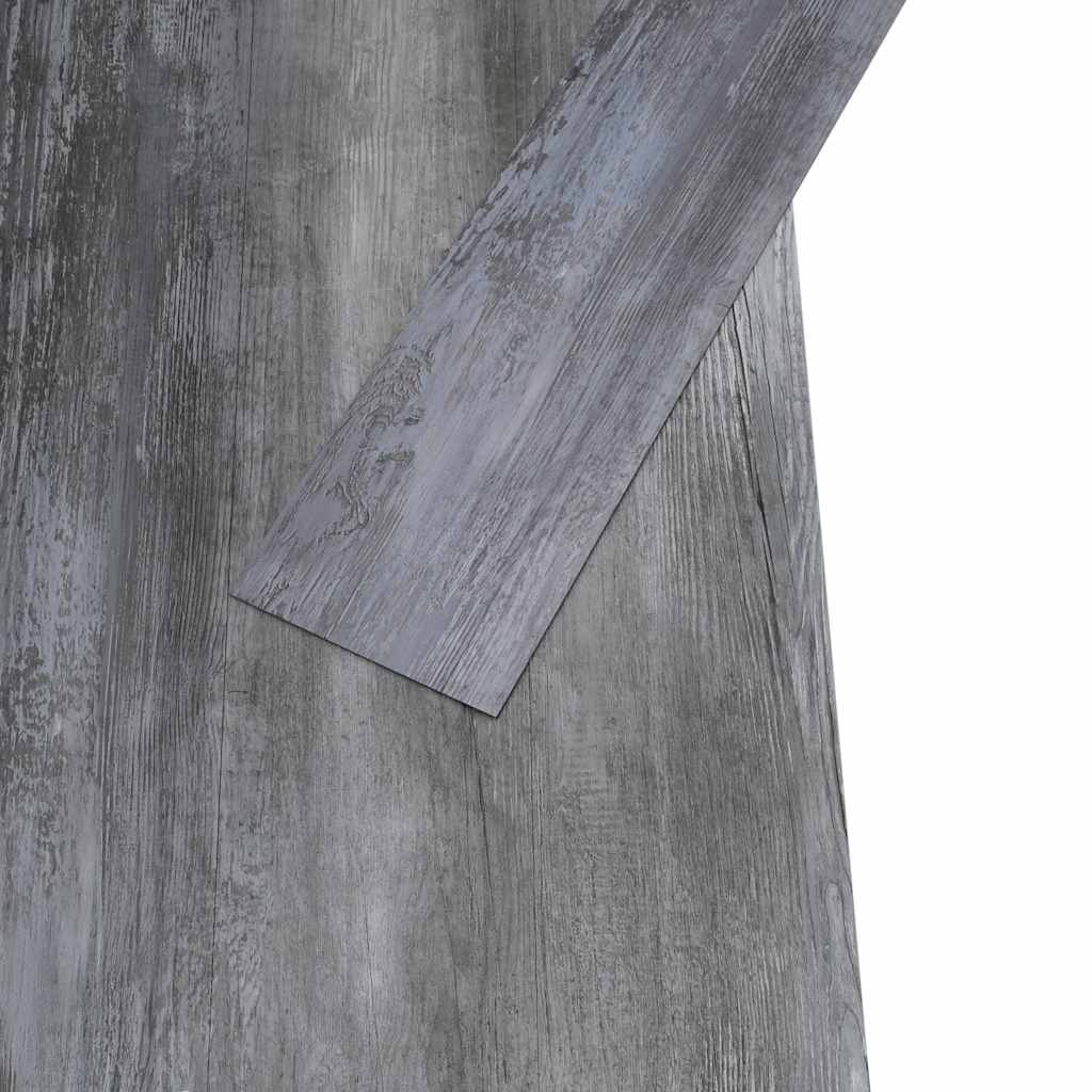VidaXL Zelfklevende Vloerplanken Grijs - 5,21 m² - 53% Korting!
