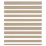 Zebra Gordijn Zandbruin 125x100 cm - 55% Korting