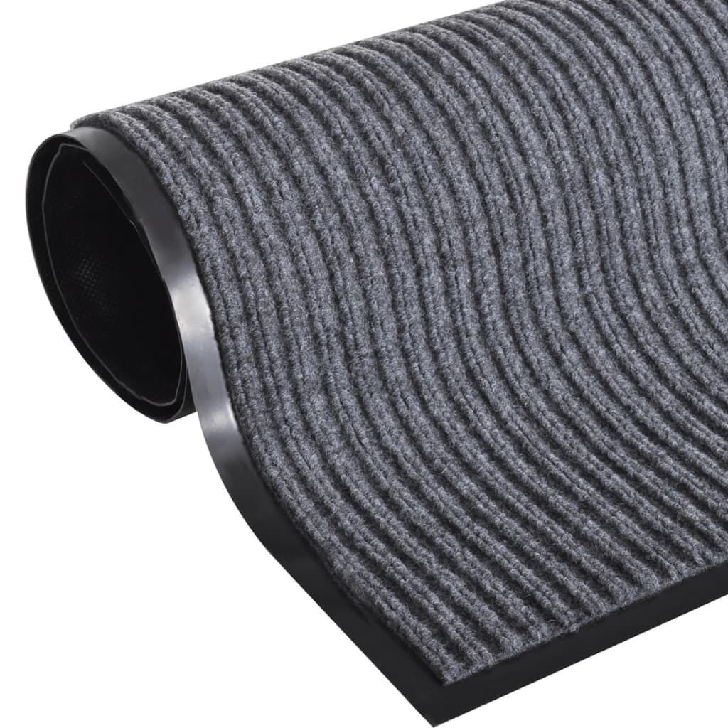 Grijze PVC Deurmat 150x90 cm - 42% Korting!