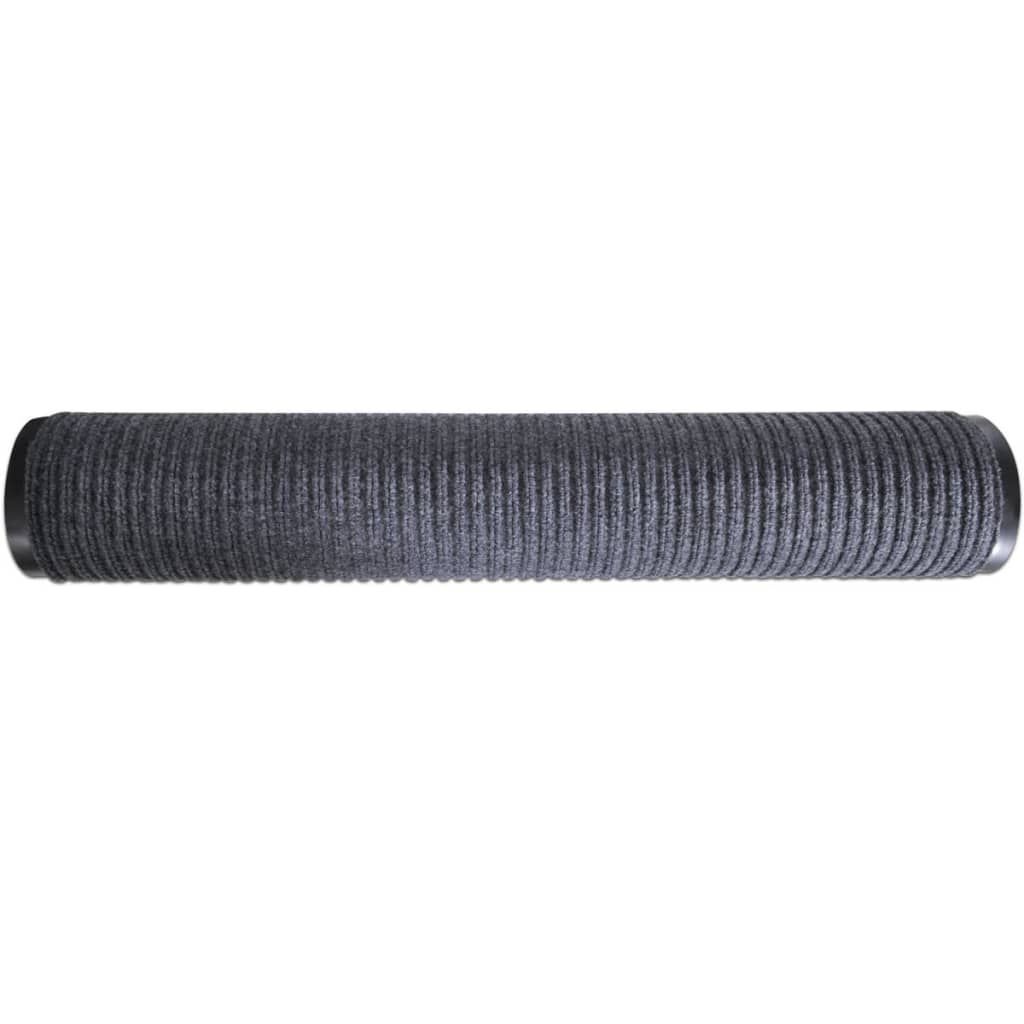 Grijze PVC Deurmat 150x90 cm - 42% Korting!