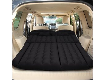 Luchtmatras SUV Achterbank - 40% Korting - Zwart