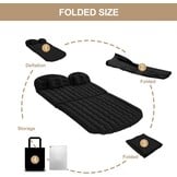 Luchtmatras SUV Achterbank - 40% Korting - Zwart