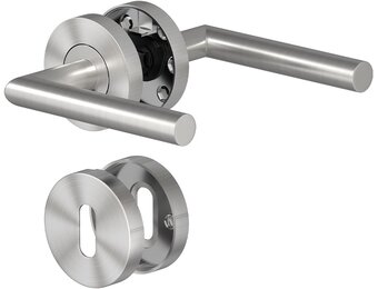 Deurkrukset RVS Geborsteld L-vorm Toilet - 42% Korting