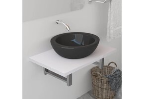 vidaXL Badkamermeubel Wit 60x40 cm - 62% Korting!