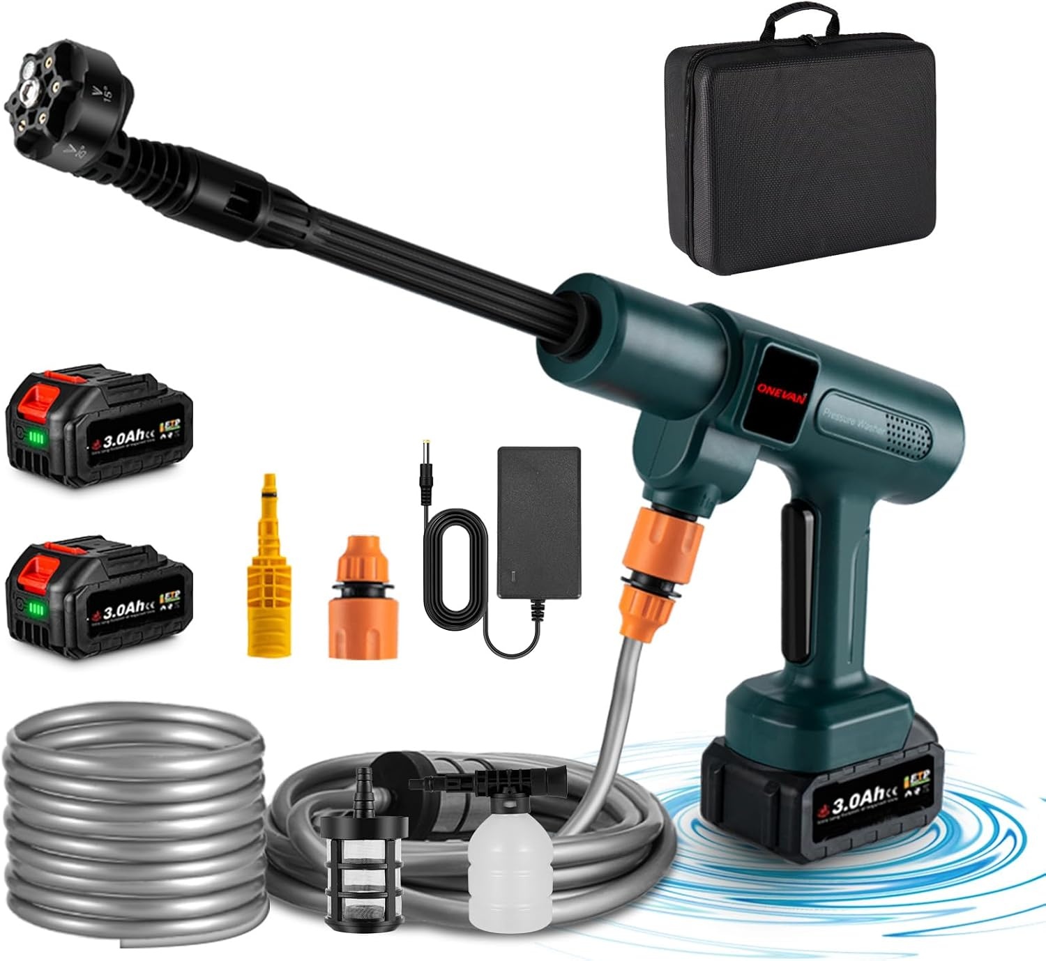 Draadloze Hogedrukreiniger 60 bar (41% korting)